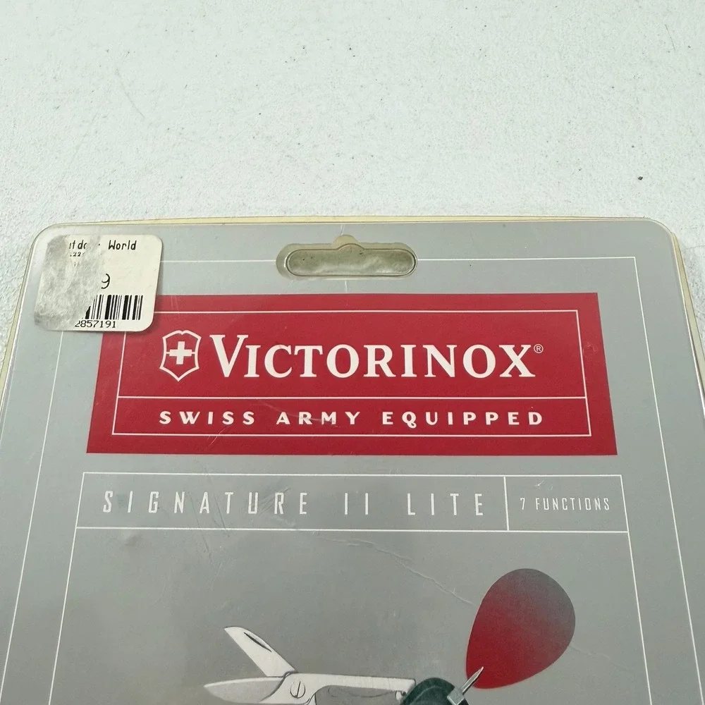 Victorinox Signature II Lite‎ Ruby Swiss Army Knife Pocketknife LED Light Red